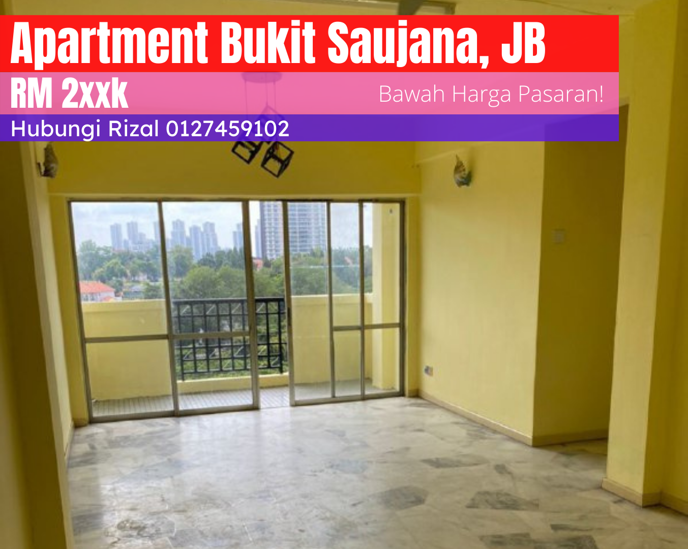 Pahlawan X, Apartment Bukit Saujana, Johor Bahru, Johor